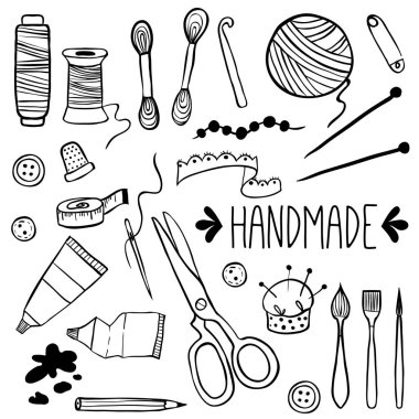 El Yapımı Kit Simgeleri Seti