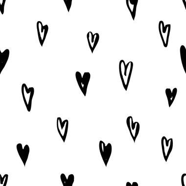 Mürekkep grunge dikişsiz desen