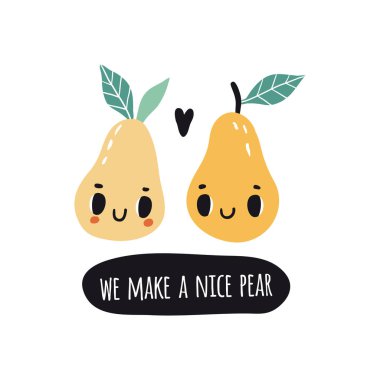 Güzel bir armut yaparız. Aşık armut ile yazdırın