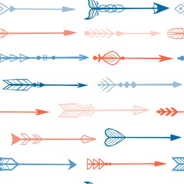 Kabile eskiz elementleri pürüzsüz desen