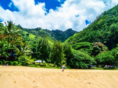 Kauai Adası, Hawaii tropik ada manzaraları