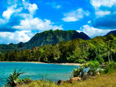 Kauai Adası, Hawaii tropik ada manzaraları