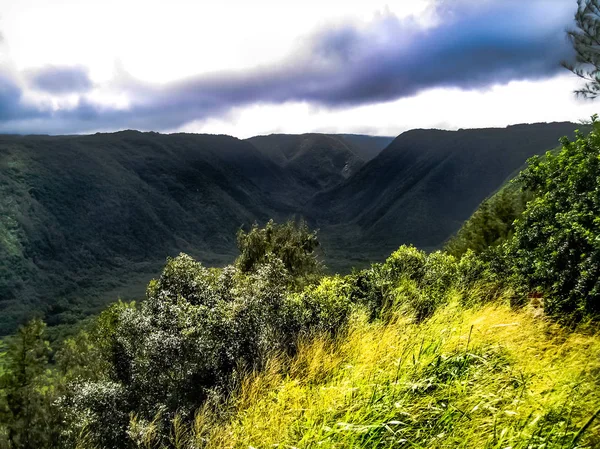 Tropische Kust Van Pololu Vallei Het Grote Eiland Van Hawaï — Stockfoto