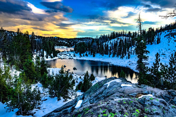 Wind River Mountain Range, Wyoming 