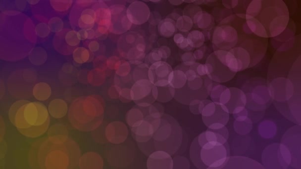 紫色斑点的光环形 — 图库视频影像