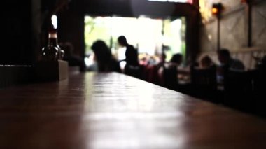 Bar counter Restoran insanlar
