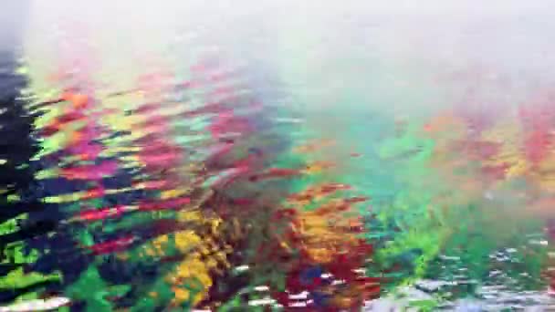 Reflets Eau Couleurs Vacillant — Video