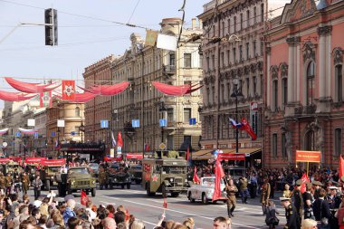 Nevsky prospect 9 Mayıs geçit