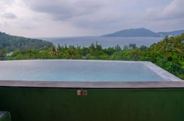 Yüzme Havuzu güzel tropikal tatil