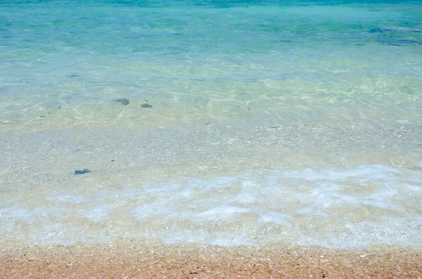 Krajina Modré Mořské Vlny Phuket Thajsko — Stock fotografie