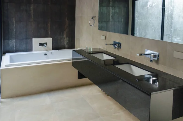 Modern Banyo Duş — Stok fotoğraf