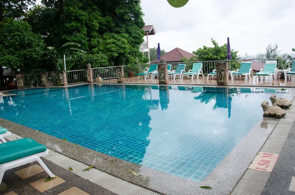 Bela Piscina Lugar Para Exercitar — Fotografia de Stock