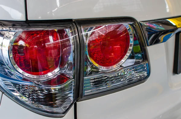 Polárszűrő Autó Hátsó Lámpa — Stock Fotó