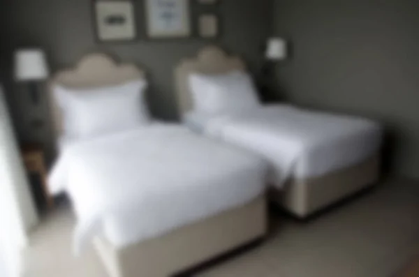 Blur Υπνοδωμάτιο Εσωτερικό Για Φόντο — Φωτογραφία Αρχείου