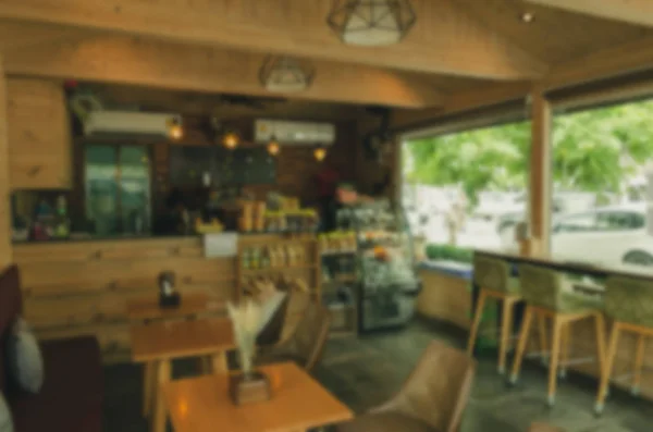 Vervagen Koffiewinkel Restaurant Interieur Voor Achtergrond — Stockfoto