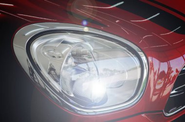 Far lambası fornt araba yeni otomobil