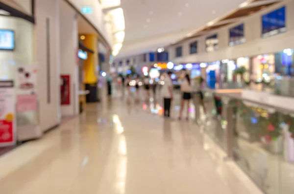 Centro comercial borrão — Fotografia de Stock