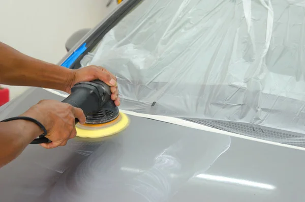 Auto Detailing bil — Stockfoto