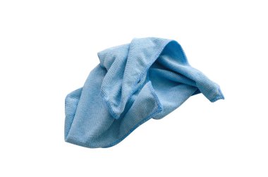 Mavi mikrofiber bez