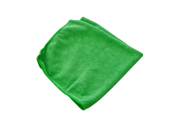 Grön microfiber tyg — Stockfoto