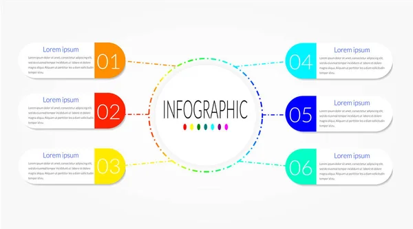 Cronogramas infográficos — Vetor de Stock