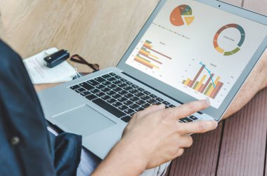 iş grafiği ve dizüstü