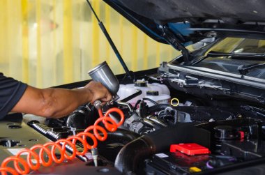 Arabayı temizlemek için kontrol edin.