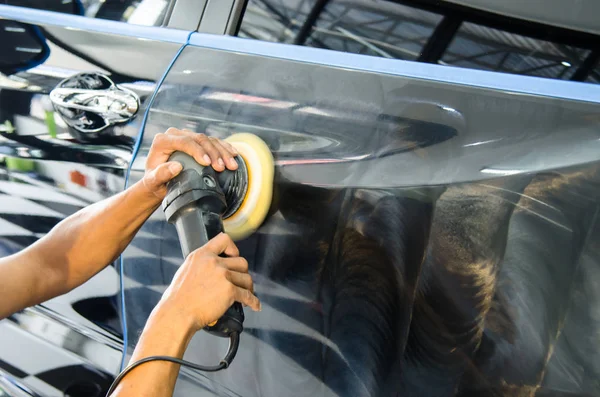 Auto Detailing bil — Stockfoto