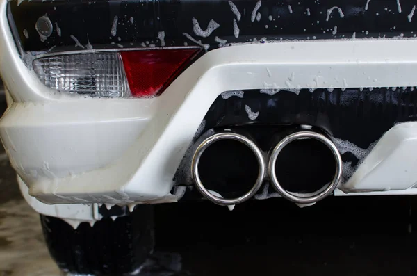 泡洗車 — ストック写真