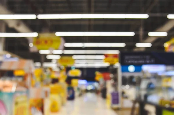 Centro comercial de fundo borrado — Fotografia de Stock