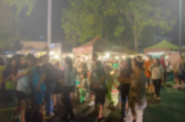 Blur Festival shopping — Stock Photo, Image