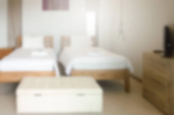 Размытая спальня — стоковое фото