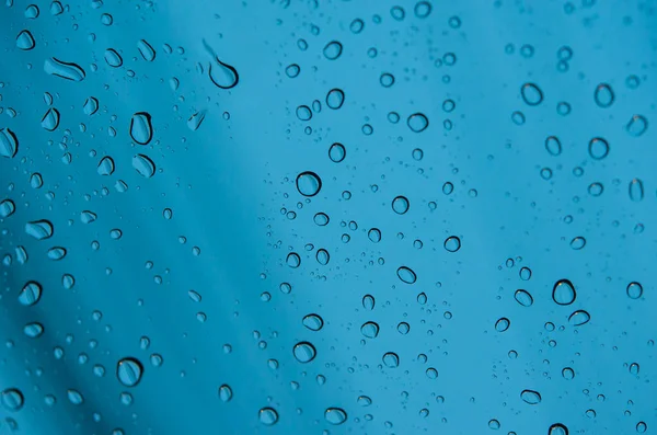 Water Droplets Glass — Stock Photo, Image