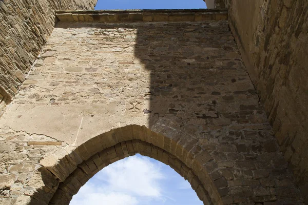 Starobylé Středověké Pevnosti Připomíná Někdejší Bitev Vítězství — Stock fotografie