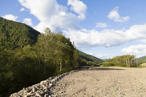 Only Rivers Mountain Enough People — Stock Photo, Image