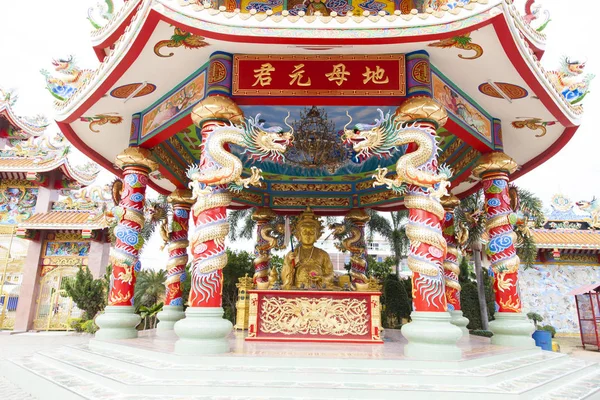 Templo Budista Está Como Lembrete Sobre Fragilidade Real — Fotografia de Stock