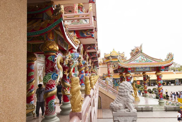 Templo Budista Está Como Lembrete Sobre Fragilidade Real — Fotografia de Stock