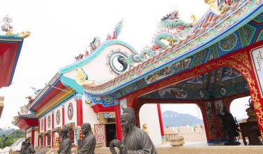 Çok güzel ve sıradışı Budistler için kutsal sitesi