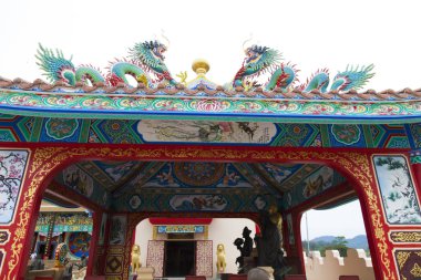 Çok güzel ve sıradışı Budistler için kutsal sitesi