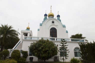 Tropik Ortodoks Kilisesi cemaat için bekler