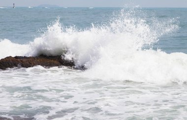 Güzel bir deniz manzarası diğer Güney anımsama çağrıştıran
