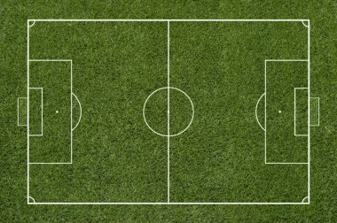 Futbol alanı veya futbol alan doku arka plan.