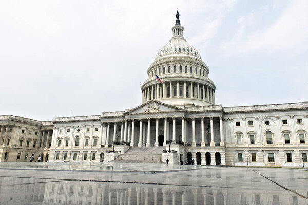 United States Capitol Building east facade - Washington DC United States