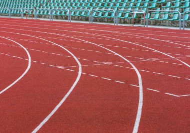 Atletizm Stadyumu koşu parkuru lastik standardı