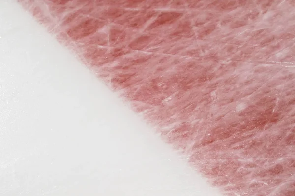 Ice Background Marks Skating Hockey Blue Texture — Stock Photo, Image
