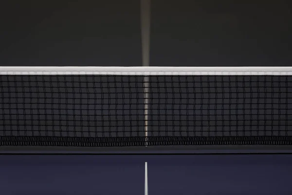 Red Mesa Tenis Azul Ping Pong — Foto de Stock