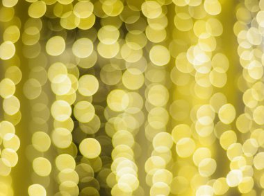 Güzel Noel altın bokeh arka plan boş kopya alanı ile