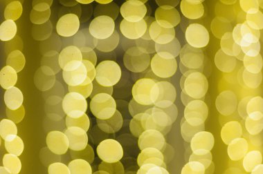 Güzel Noel altın bokeh arka plan boş kopya alanı ile