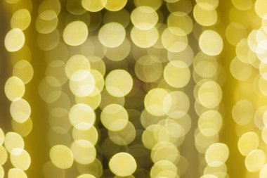 Güzel Noel altın bokeh arka plan boş kopya alanı ile