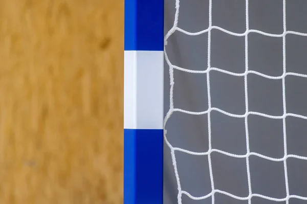 Utfärda Utegångsförbud För Futsal Eller Handboll Gymmet Detalj Gate Ram — Stockfoto